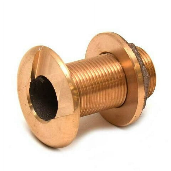 Groco Boat High Speed Thru Hull TH-100-HS | Chaparral 1 1/4 Inch Bronze