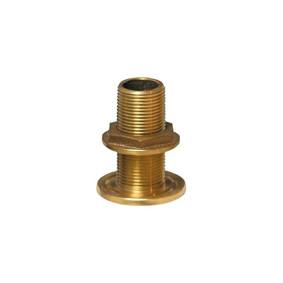 Groco Bronze Thru Hull Fitting with BSPP Thread