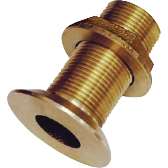 Groco FTH Bronze Flush Through-Hull with Nut