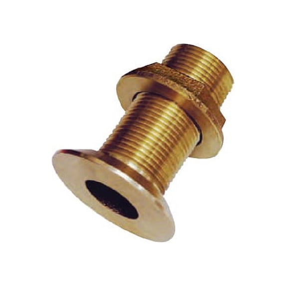 Groco FTH Bronze Flush Through-Hull with Nut