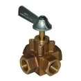 thumbnail image 1 of Groco FV-450-X Bronze 4-Way Tank Selector Valve 1/2" Full Flow, 1 of 2