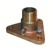 Groco IBV-F Bronze Flanged Adaptor for In-line Ball Valve to Through-Hull