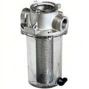 Groco Raw Water Strainer with #304 Stainless Steel Basket