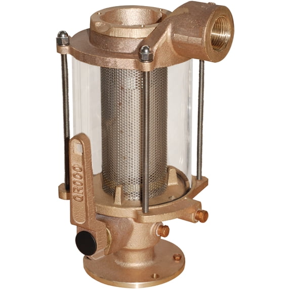 Groco Strainer & Seacock Combination