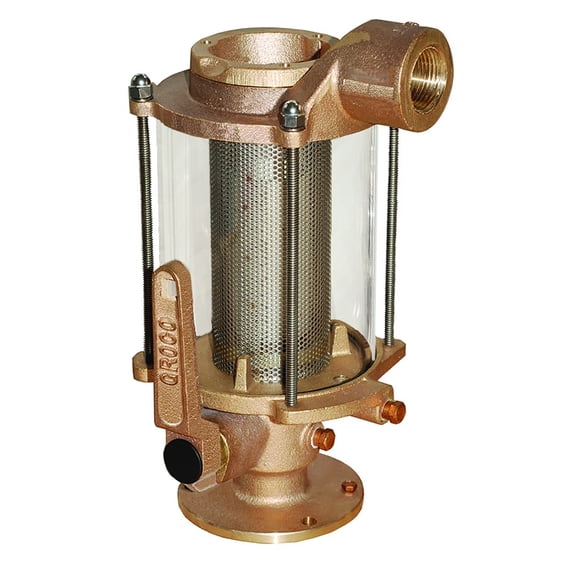 Groco Strainer & Seacock Combination