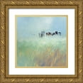 thumbnail image 1 of Groenhart, Jan 15x15 Gold Ornate Wood Framed with Double Matting Museum Art Print Titled - Morning Dew, 1 of 4
