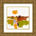 thumbnail image 1 of Groenhart, Jan 20x20 Gold Ornate Wood Framed with Double Matting Museum Art Print Titled - Ohne Titel XVIII, 1 of 4