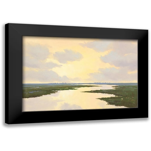 Groenhart, Jan 24x17 Black Modern Framed Museum Art Print Titled - Stare at the Light