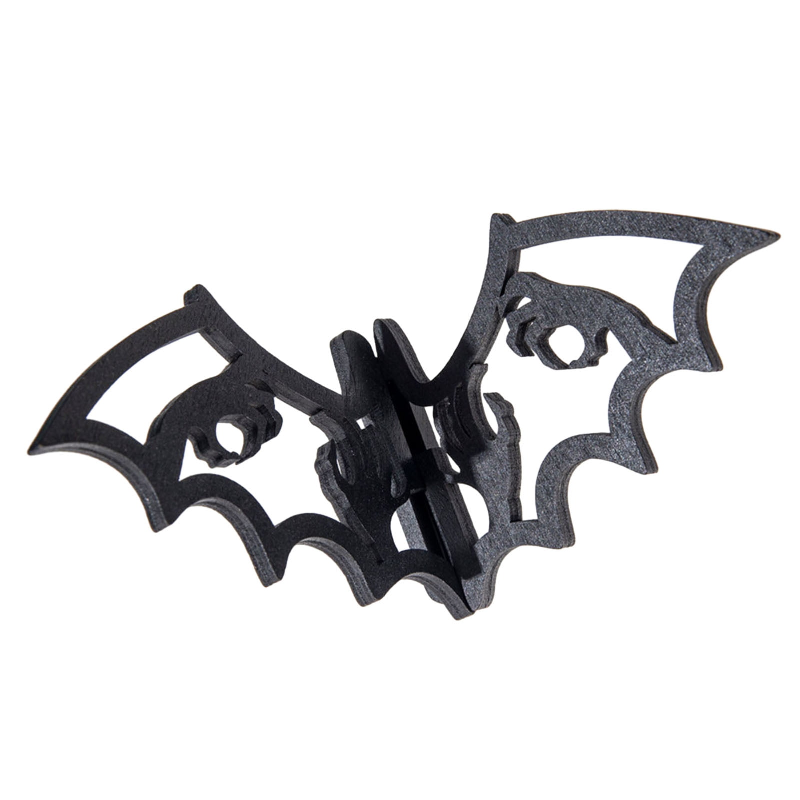 Grofry 1/5Pcs Halloween 3D Bat Decoration ,Hollow Spider Spooky Easy