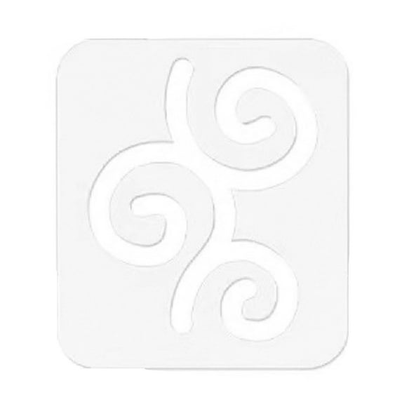 Grofry 1 Set Acrylic Quilting Template Free Motion Quilting Ruler DIY Hollow Quilting Frame Stencil Guide Industrial Domestic Sewing Machine Sewing Supplies