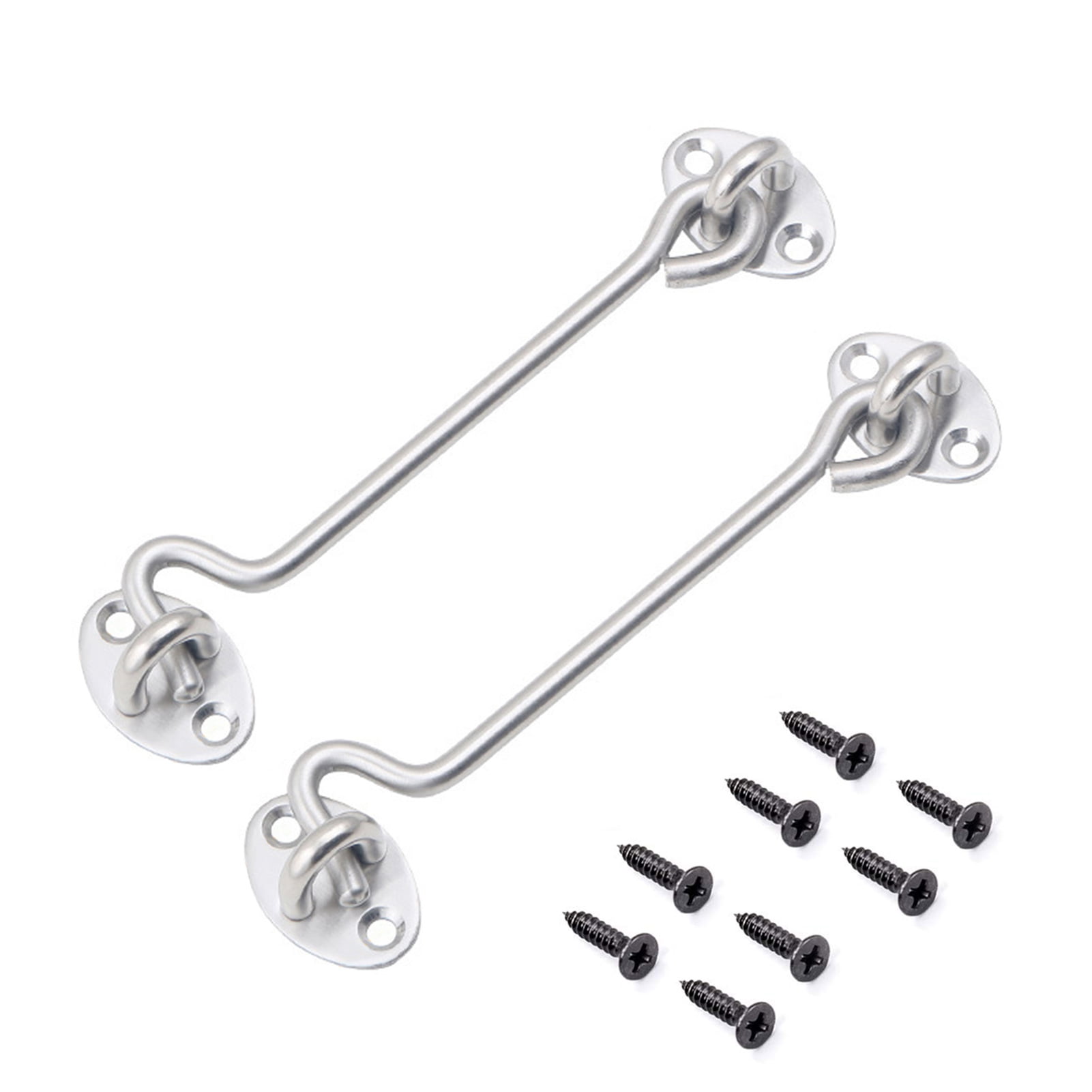 Grofry 1 Set Stainless Door Lock Gate Latch RustResistant Easy