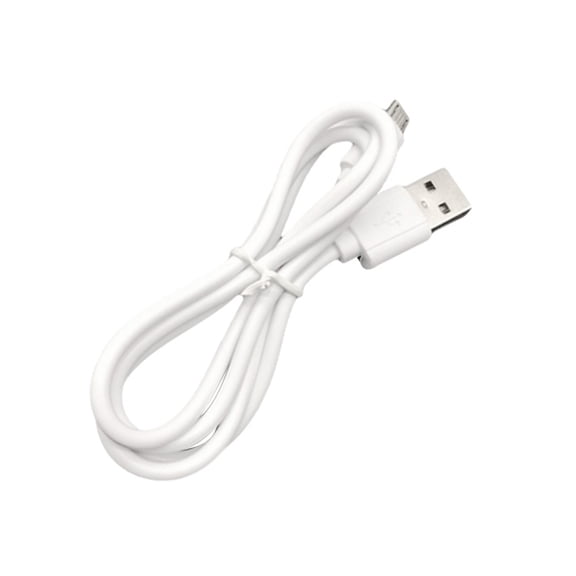 Grofry 2A Micro USB Charge Cable Mobile Phone Charge Cord for Android Bluetooth Headset White 50cm