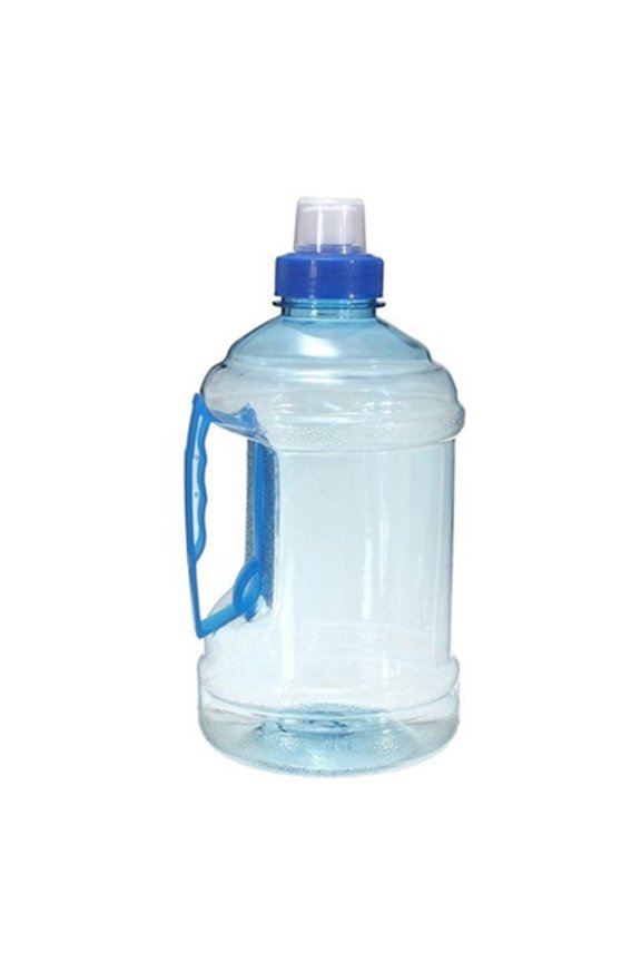 2L Large Capacity Outdoor Sport Running Training Drink Water Bottle Cup Kettle Blue