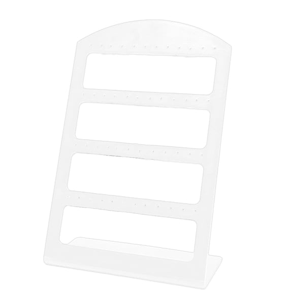 Grofry 48 Holes Earrings Display Stand Holder Jewelry Show Rack Acrylic Organizer