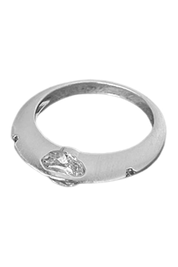 Anxiety Planet Spinner Ring Planet Shape Cubic Zirconia Decor Metal Smooth Surface Space Theme Spinning Central Finger Jewelry