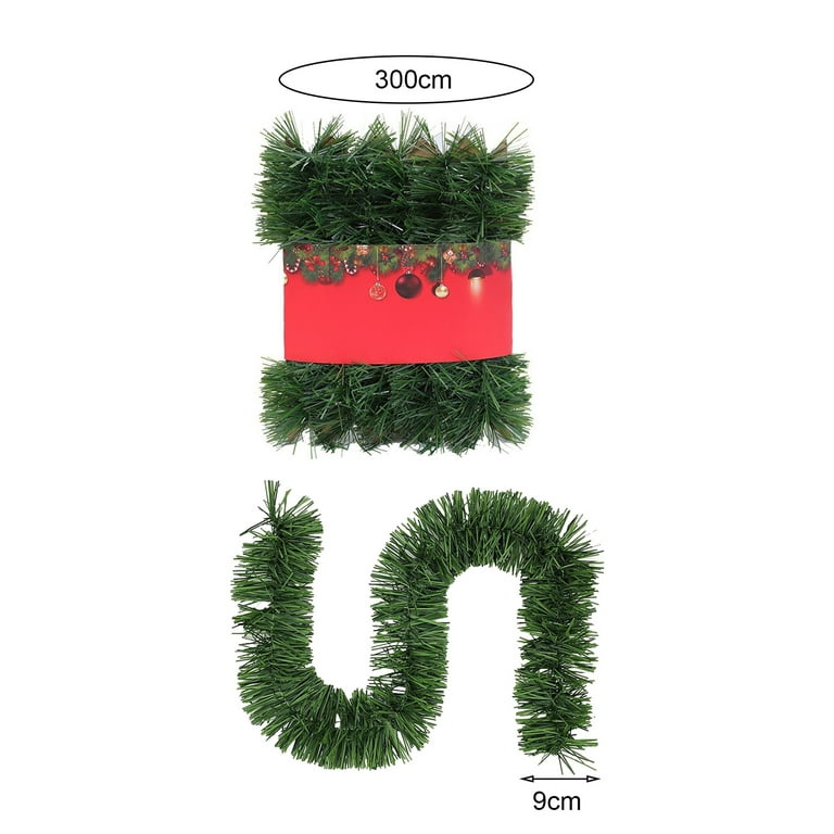 Grofry Christmas Faux Garland Christmas Holiday Decoration Novelty