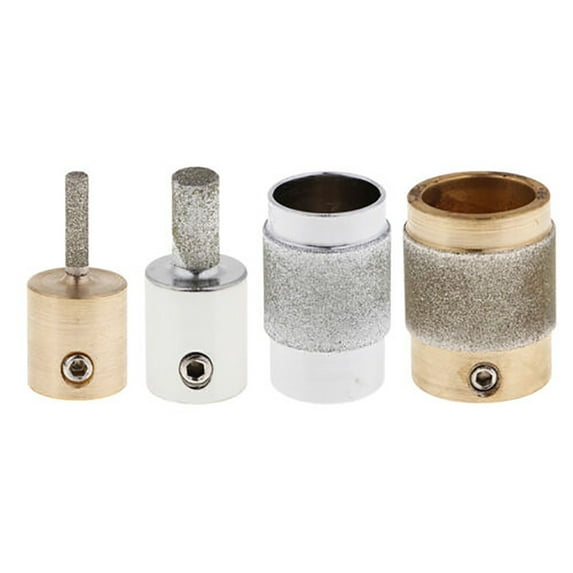 Grofry Diamond Grinding Wheels Stained Glass Grinder Head Bit Durable Hardware Tools