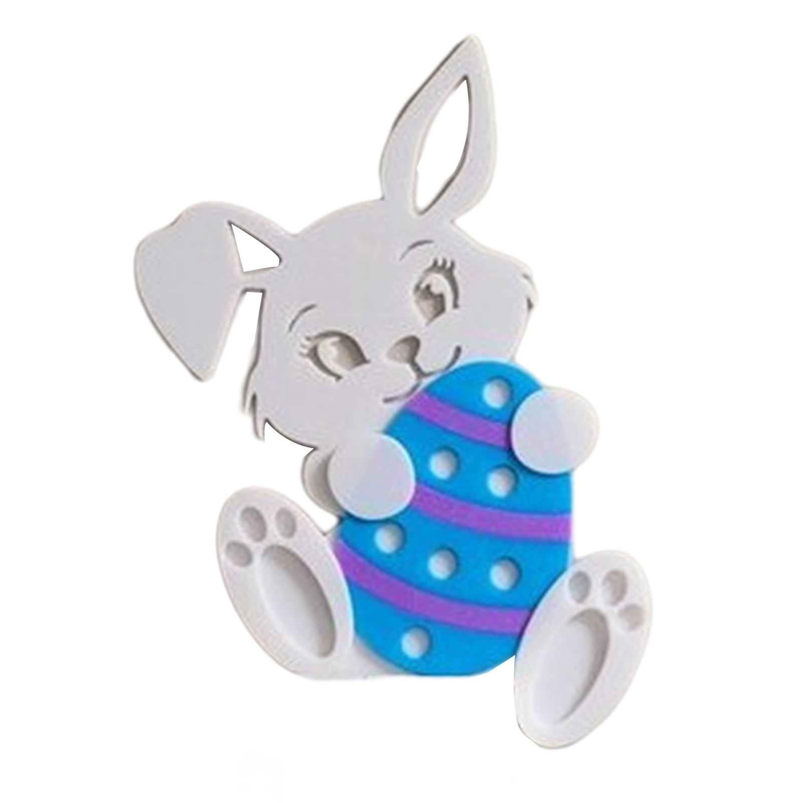 Grofry Easter Bunny Door Topper Wooden Rabbit And Egg Door Corner ...