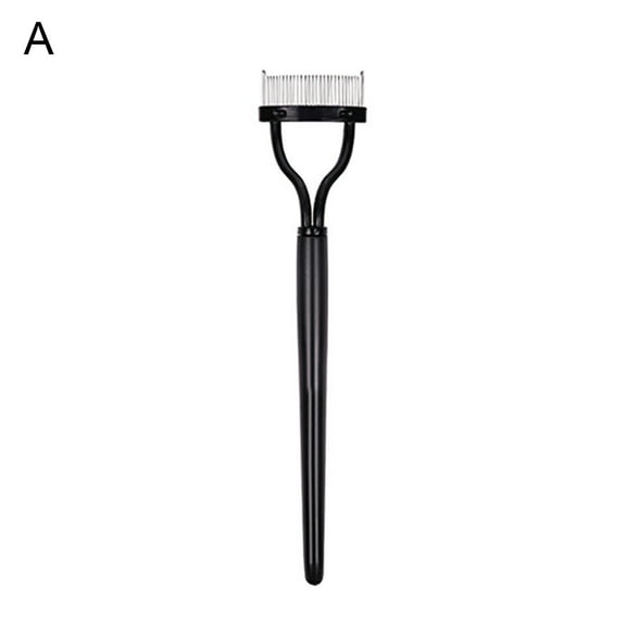 Grofry Eyelashes Comb Steel Needle Eyelashes Extension Brush Comb Lash Separator Beauty Makeup Tool