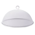 thumbnail image 1 of Grofry Food Cover with Ring Handle Fresh Keeping Iron Table Mesh Cage Kitchen Tools White S, 1 of 8