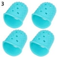 thumbnail image 1 of Grofry Guitar Fingertip Protector 4Pack Silicone Left Hand Protector Finger Guards for Ukulele Guitar, 1 of 6