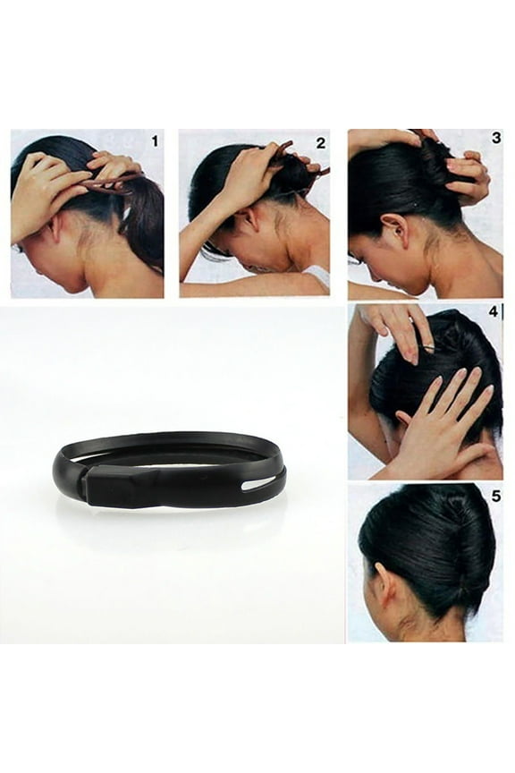 Hair Updo Styling Bun Maker Women Magic Hair Styling Updo Donut Bun Maker Holder Tool Fashion Shaper Twister