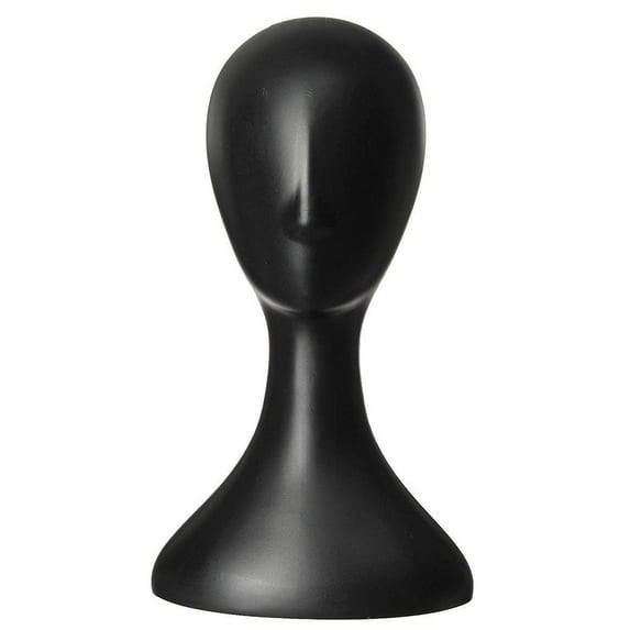 Grofry Head Model,Pro Female Plastic Abstract Mannequin Manikin Head Model Wig Hair Display Stand
