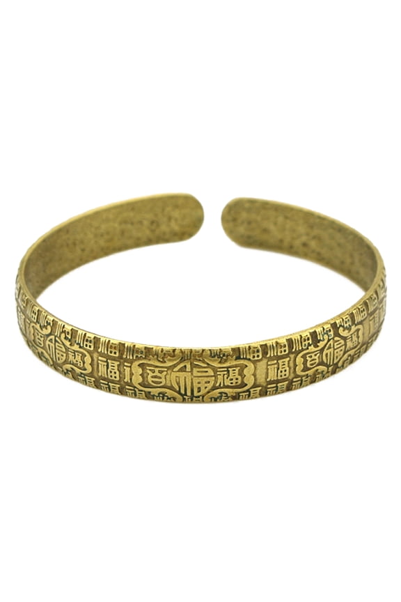 Man Woman Brass Adjustable Hand Bracelet Bangle Valentine Day Jewelry Gift Cuff01