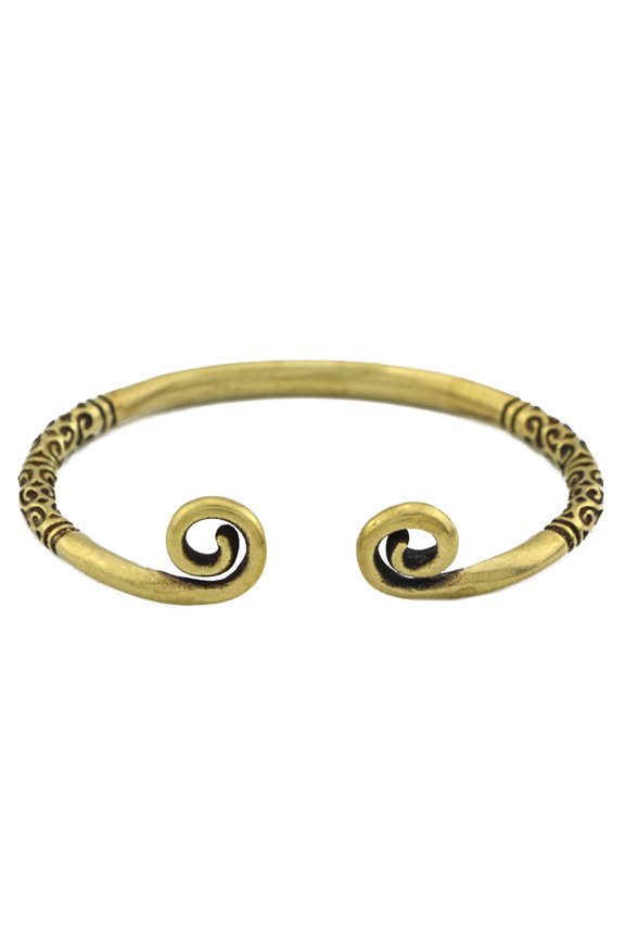 Man Woman Brass Adjustable Hand Bracelet Bangle Valentine Day Jewelry Gift Cuff04