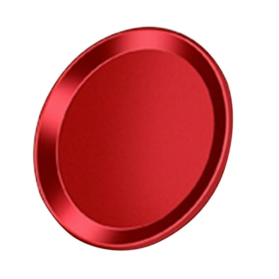 Grofry Metal Home Button Sticker Touch ID Support Protector for iPhone 5S 7 6S 6 Plus Red