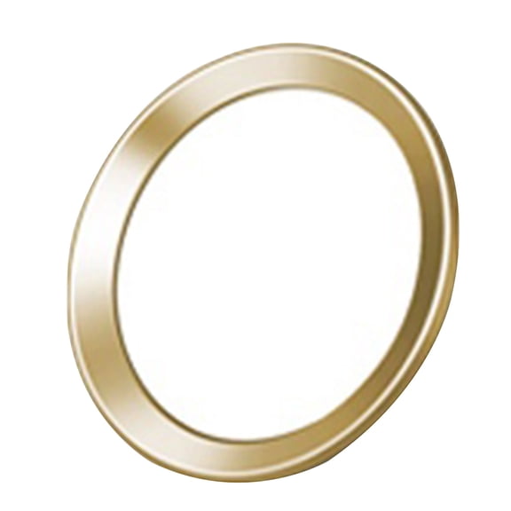 Grofry Metal Home Button Sticker Touch ID Support Protector for iPhone 5S 7 6S 6 Plus White + Golden