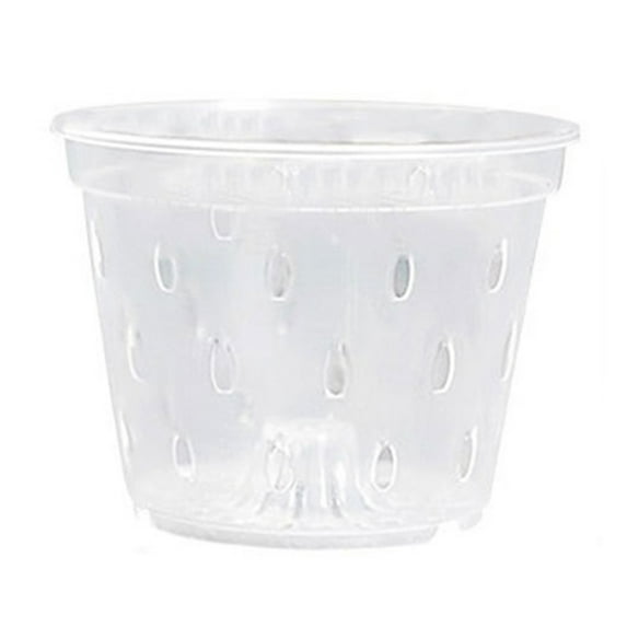 Grofry Orchid Pot ,Reusable Orchid Flowerpot with Holes ,Plastic Ventilated Planter for Repotting Growing Indoor Outdoor Orchids
