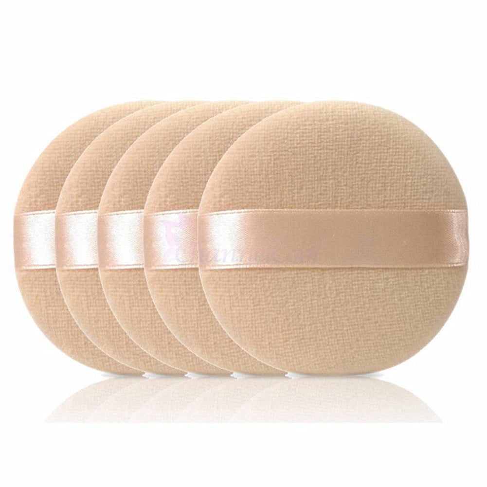 Grofry Powder Puffs 5 Pack Powder Puff for Loose Dusting Powder, Soft ...