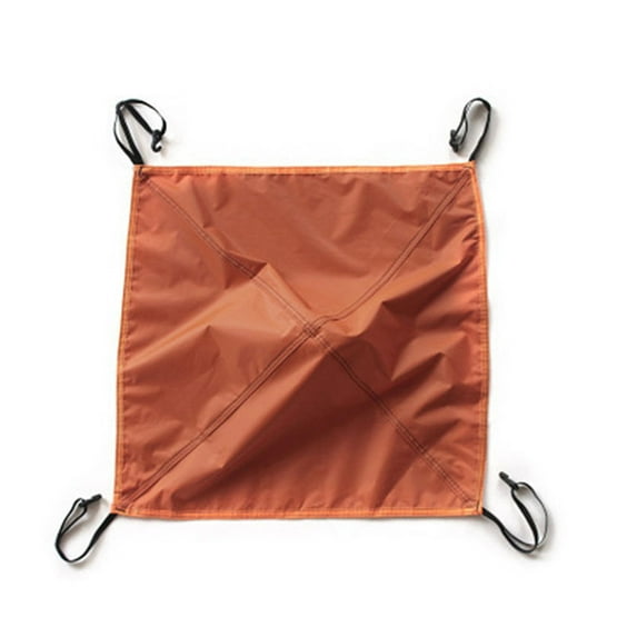Grofry Rainproof Tent Roof Cover Anti-UV Awning Top Canopy for Outdoor Camping Orange