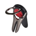 thumbnail image 1 of Grofry Universal Alloy 360 Degree Rotating Finger Ring Car Air Vent Phone Holder Stand Red, 1 of 8