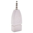 thumbnail image 1 of Grofry Vehicle 3.5mm Male Aux Audio Plug Jack to USB 2.0 Female Converter Adapter,White,Audio Plug Converter, 1 of 5