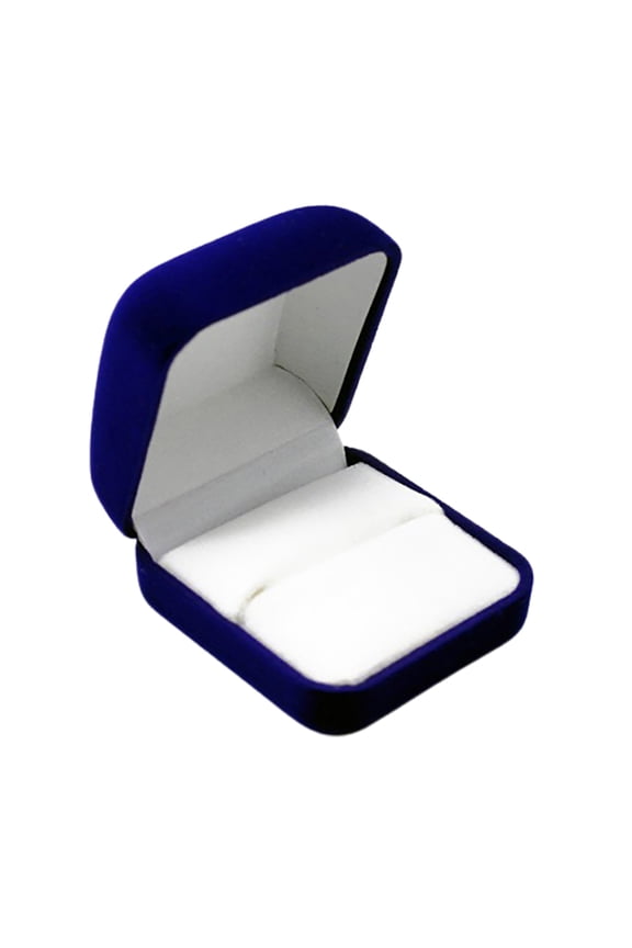 Velvet Engagement Jewelry Ring Box Earring Pendant Display Holder Case