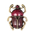 thumbnail image 1 of Grofry Vintage Lady Beetle Enamel Animal Insect Brooch Pin Women Scarf Party Jewelry, 1 of 8