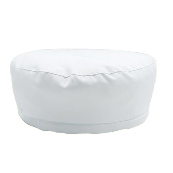 Grofry Women Elastic Soft Breathable Dust-proof Cap Kitchen Restaurant Bakery Chef Hat White
