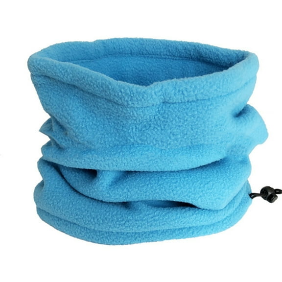 Grofry Women Gaiter Hat,Unisex Winter Outdoor Solid Soft Thick Fleece Neck Warmer Cover Hat