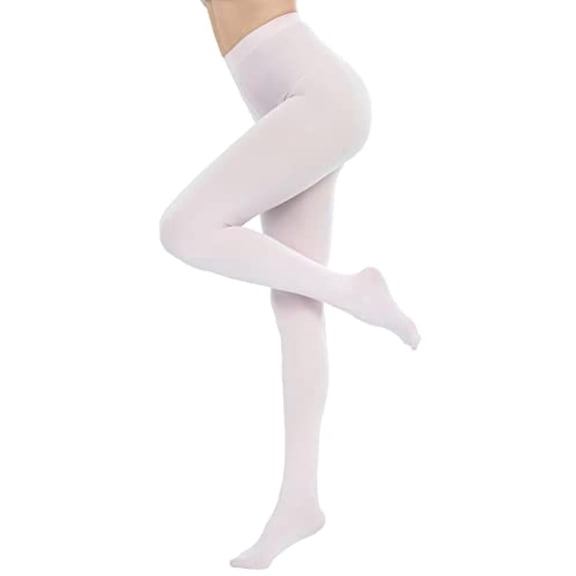 Grofry Women Pantyhose High Waist High Elasticity Skinny Thin Anti-slip Cosplay Performance Tights Work Daily Wear Long Stockings