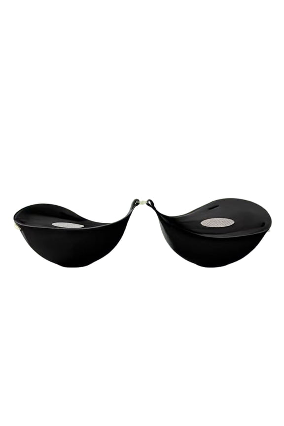 Women Silicone Chest Pad，Sweat-proof Anti-slip Invisible Thickened Breast Support Sticky Pasties Nipple Covers Strapless Adhesive Bra Women Breast Petals