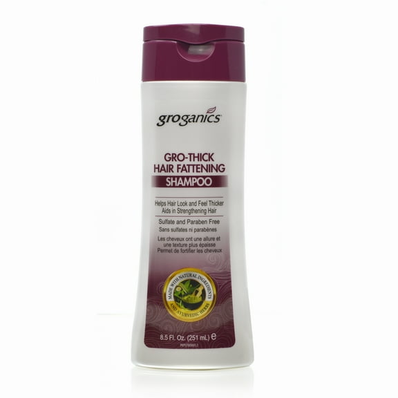 Groganics Growthick Hair Fattening Shampoo 8 oz