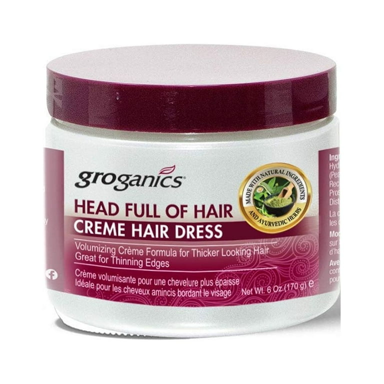 GROGANICS Head Full of Hair Creme Hair Dress (6oz) GROGANICS Head Full of Hair Creme Hair Dress (6oz)