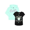 thumbnail image 1 of Grogu Girls Embroidered Zip Hoodie and Graphic Tee Set, 2-Piece, Sizes 4-20, 1 of 3
