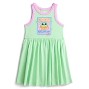 Star Wars Grogu Toddler Girls Graphic Tank Dress, Sizes 12M-5T