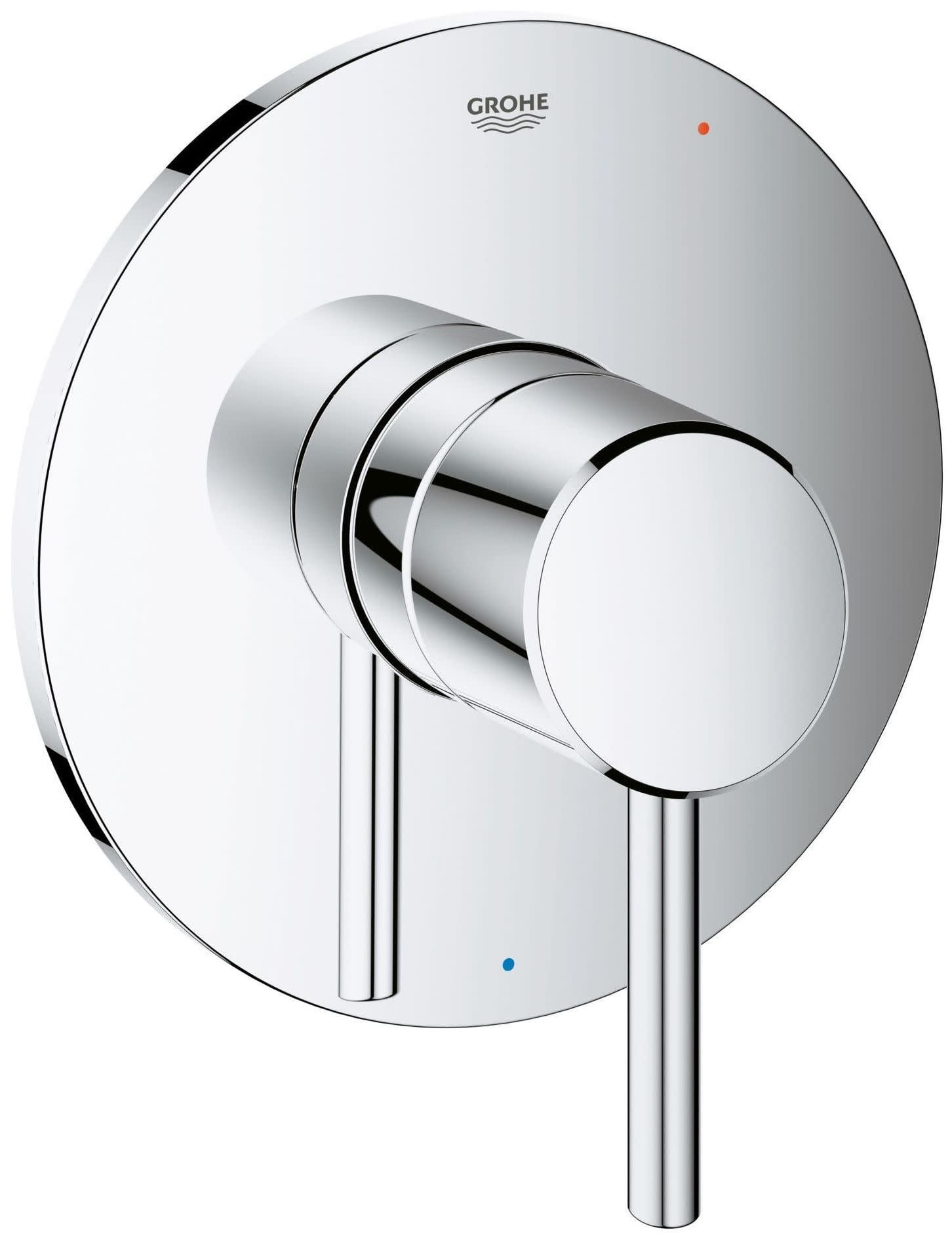 Concetto Starlight Chrome Single Handle Shower Valve Trim