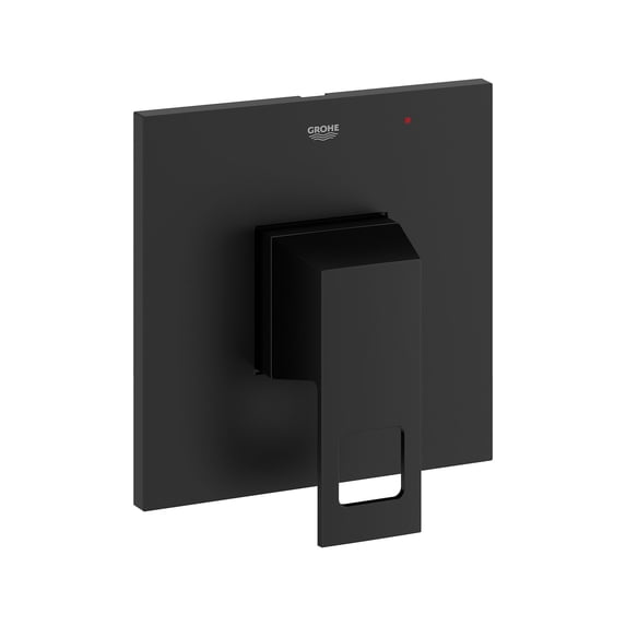 Grohe Eurocube 144692430 Pressure Balance Valve Trim with Cartridge in Matte Black
