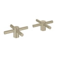 thumbnail image 1 of Grohe 18 026 3 Atrio Cross Handles For Bathroom Faucets - Nickel, 1 of 7