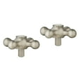 thumbnail image 1 of Grohe 18731EN0 Seabury Cross Handles, Brushed Nickel, 1 of 3